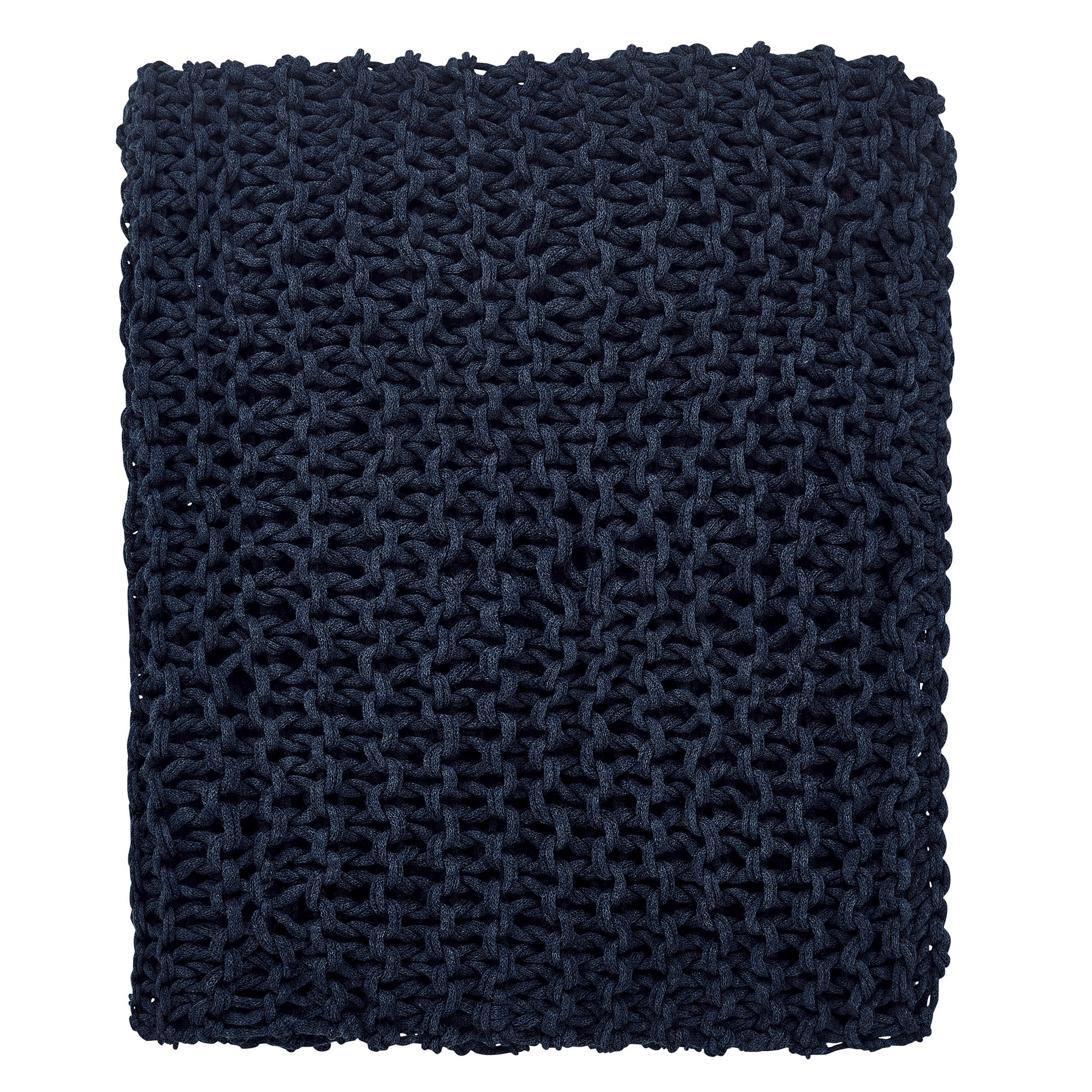 Nalu Akela Knit Throw By Nicole Sherzinger In Orion Blue